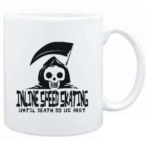  Mug White  Inline Speed Skating UNTIL DEATH SEPARATE US 