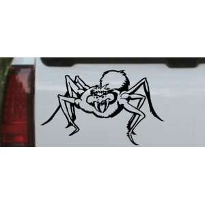 Black 20in X 12.0in    Spider Animals Car Window Wall Laptop Decal 