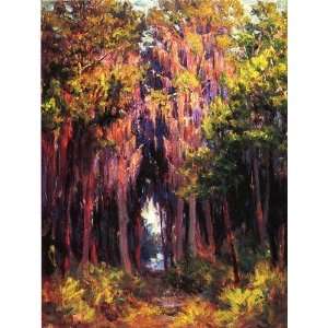   John Ottis Adams   24 x 32 inches   Hanging Moss, St. Petersburg Home