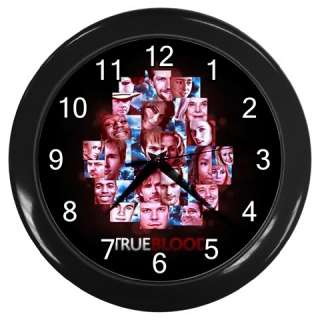 New Black Wall Clock Modern true fangtasia blood bar  