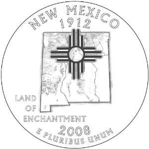  2008 P&D New Mexico BU State Quarters 