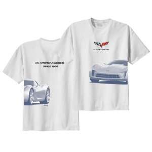 2010 Chevrolet Corvette Stingray Wrapped Tee Shirts  UW 009  