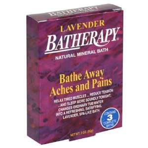  Batherapy Natural Mineral Bath, Lavender, 3 Ounces (85 g 