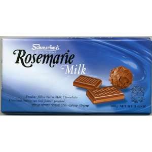 Schmerling Swiss Chocolate Bar   Rosemarie Milk  Grocery 