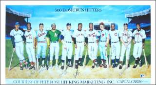 1989 PETE ROSE HIT KING MARKETING/CAPITAL CARDS