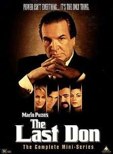Mario Puzos The Last Don DVD, 1998, Complete Miniseries 031398690733 