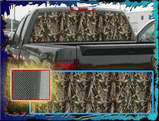 Mossy Oak Truck Rear Window Graphic Free Add Text  