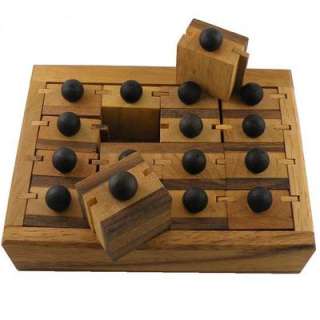 Drawers Chest 3D Wooden Puzzle Wood Brain Teasers  