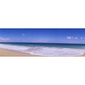 Tide on the Beach, Papohaku Beach, Pacific Ocean, Molokai, Hawaii, USA 