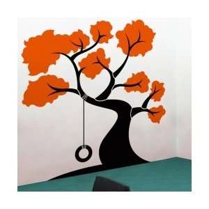  Tire Swing Tree Wall Decal