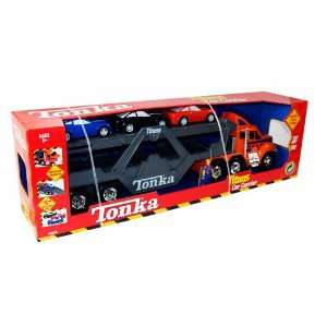  Tonka Titans Lights & Sounds Car Carrier Toys & Games