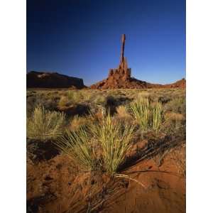  Totem Pole and Sand Springs, Monument Valley Tribal Park 