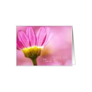  Thank You Card   Gentle Floral in Pink Card Health 