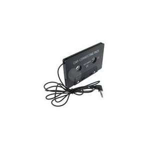   Black 3.5 Mm Car Audio Cassette Adapter Compatible with Electronics