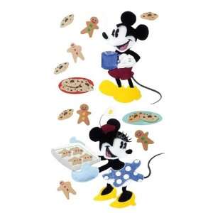    Jolees Disney Stickers Vintage Mickey & Minnie Ba