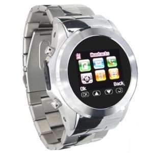  Metal Watch Cell Phone Mobile Unlocked CameraAT&T Q266A 