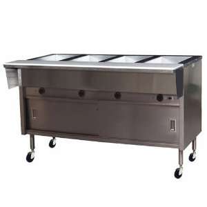 Eagle PHT4CB 120 4 Well Portable Electric Hot Food Table   Spec Master 