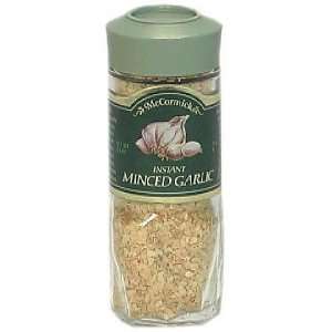 McCormick Instant Minced Garlic 2.5 Ounce Unit (Pack of 3)